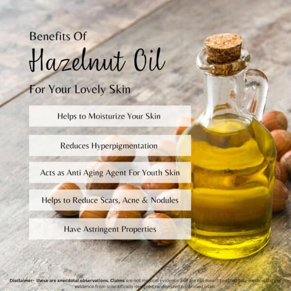 Hazelnut oil benefits