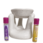 White combo 2 tealight oil warmer (Copy)