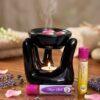 Black Hand combo1 tealight oil warmer
