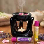Black Hand combo1 tealight oil warmer
