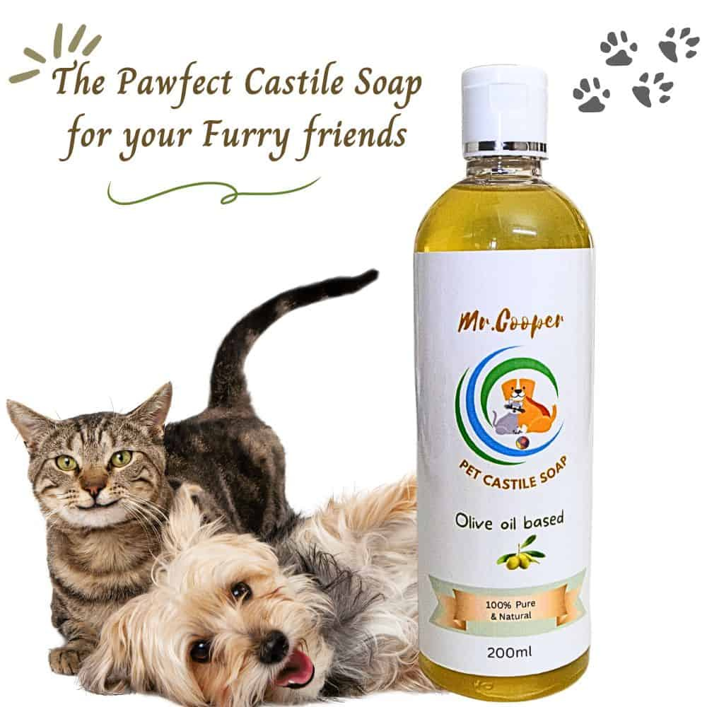 Best dog shampoo pet castile soap