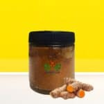 Turmeric sugar scrub