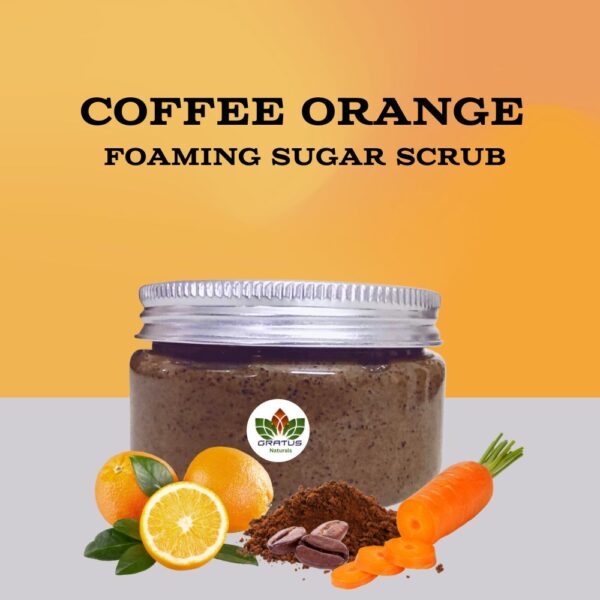 Coffee orange sugar scrub 2