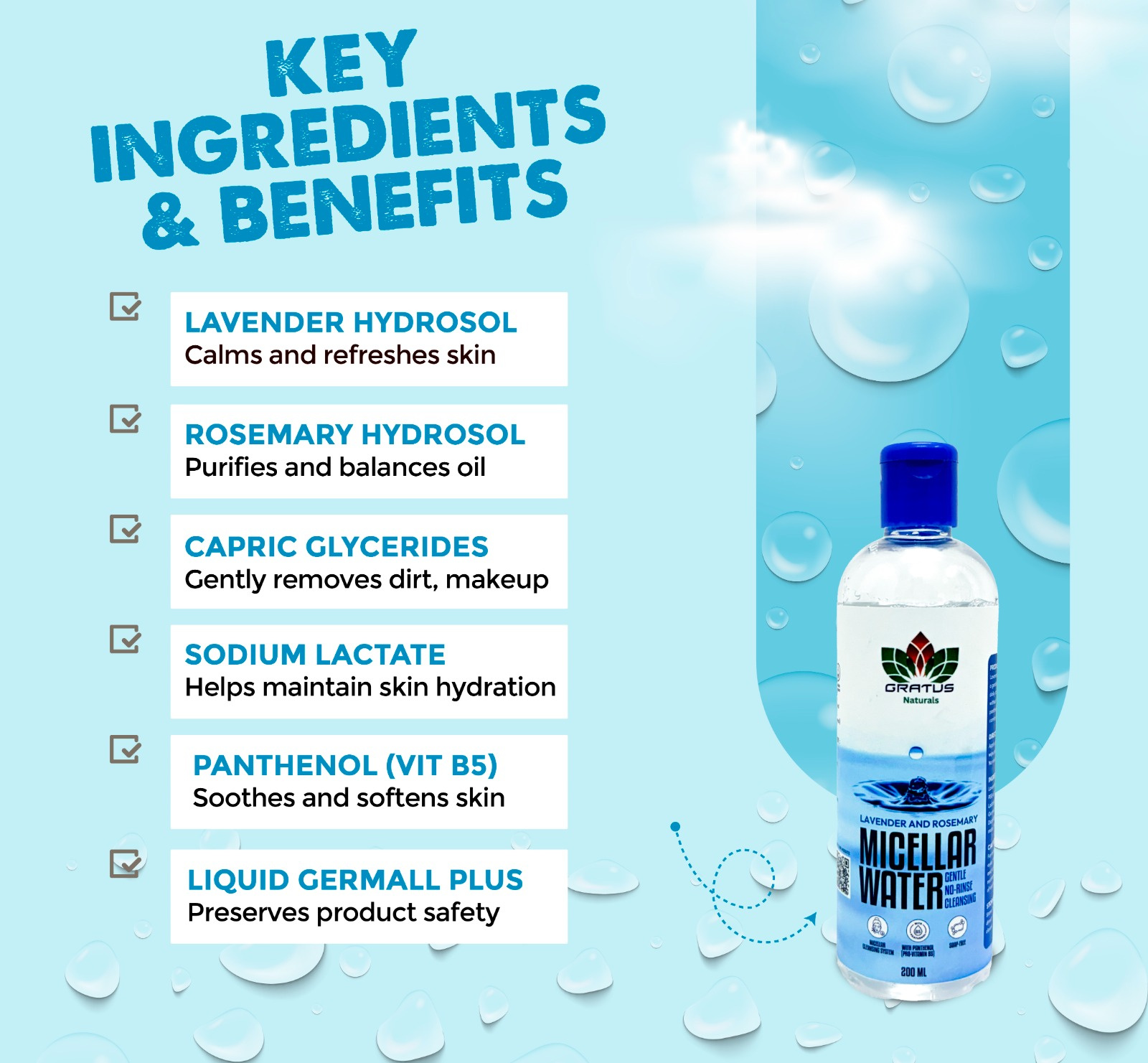 key ingredients and benefits of micellar